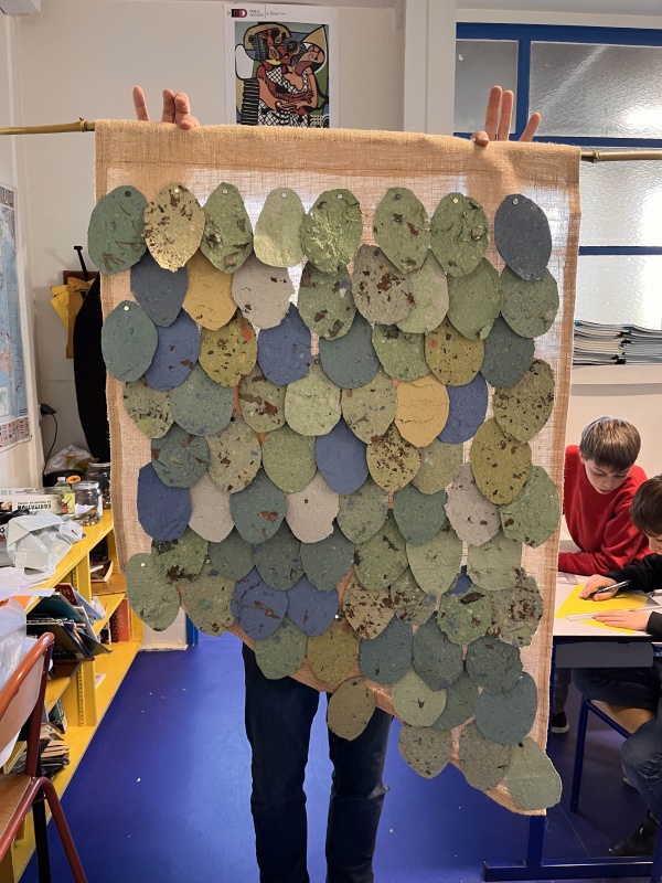 la peau du chemin, atelier