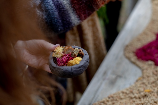 Listening and eating the soil