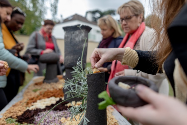 Listening and eating the soil