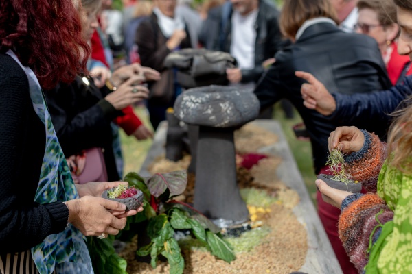 Listening and eating the soil