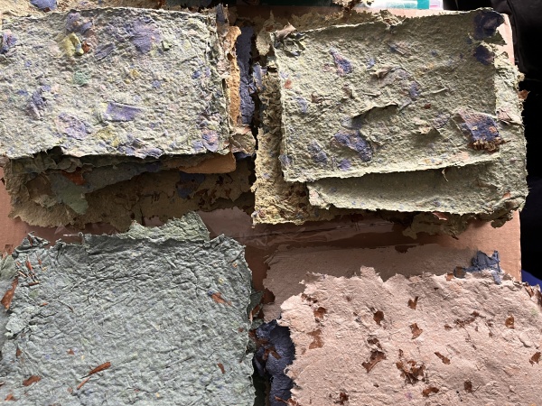 la peau du chemin, atelier