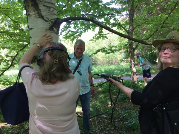 Balades sonore au jardin botanique de Berlin