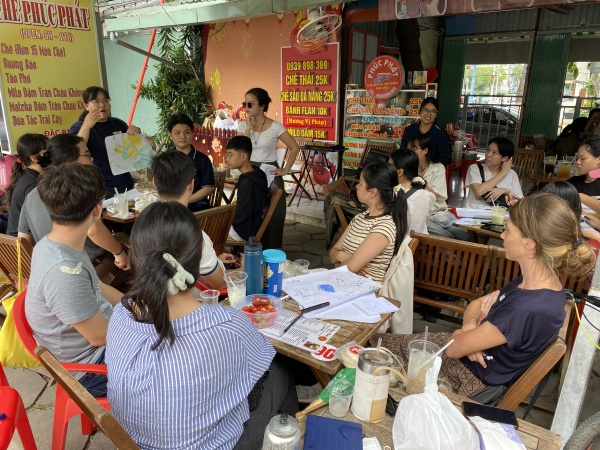 Hoa tay, résidence villa Saïgon